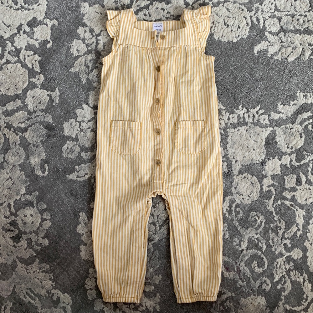 New without tags Carters girls Jumpsuit, 12 months